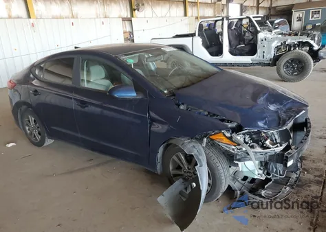 2018 Hyundai Elantra Sel z USA, uszkodzony, nr VIN 5NPD84LF4JH306544